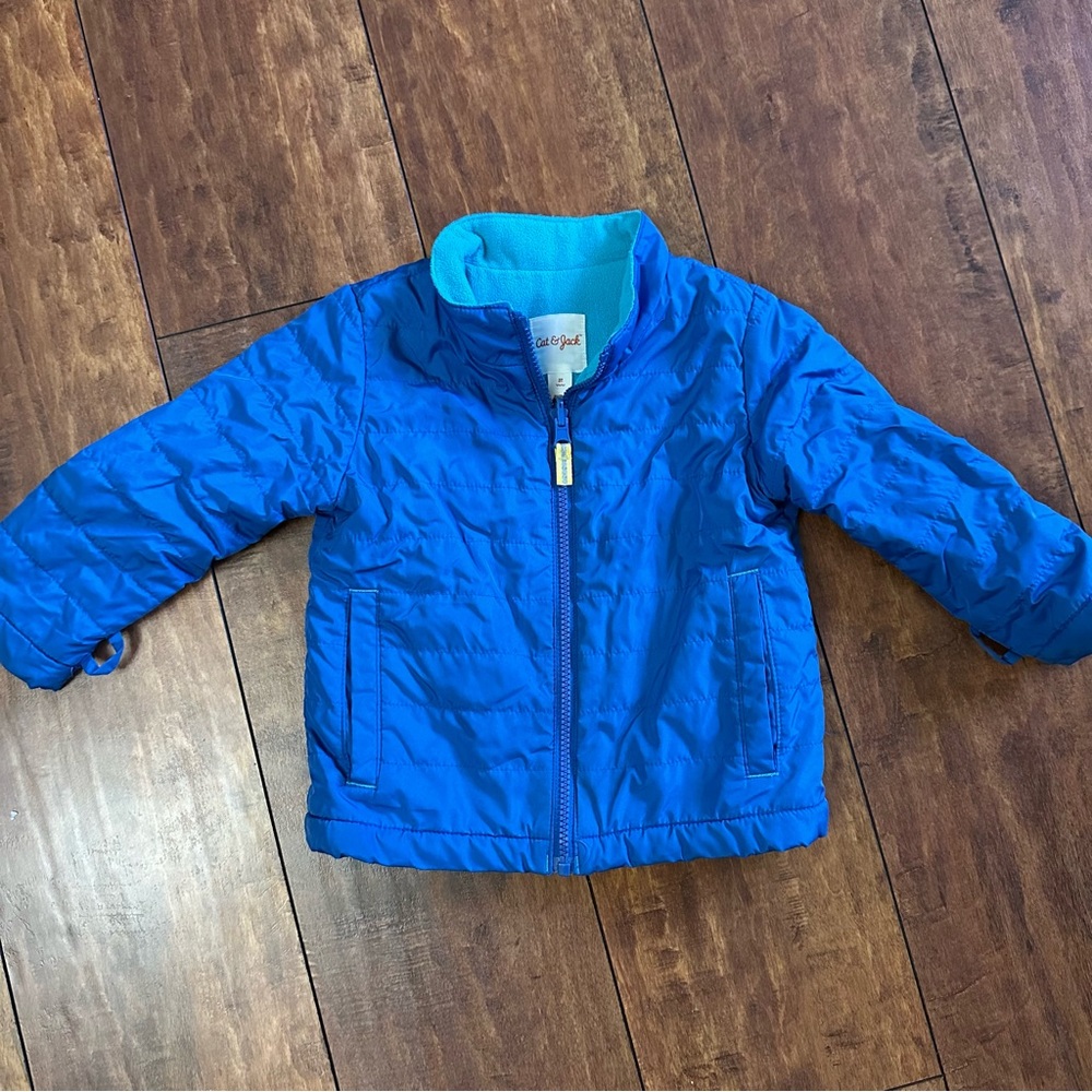 Kids Blue winter Jacket - 3T